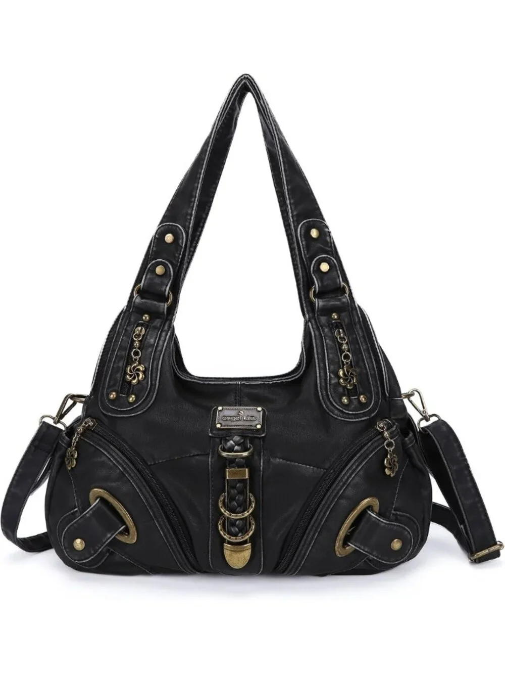 Stylish Large Hobo Satchel Handbag for Women - Versatile Daily Shoulder Bag